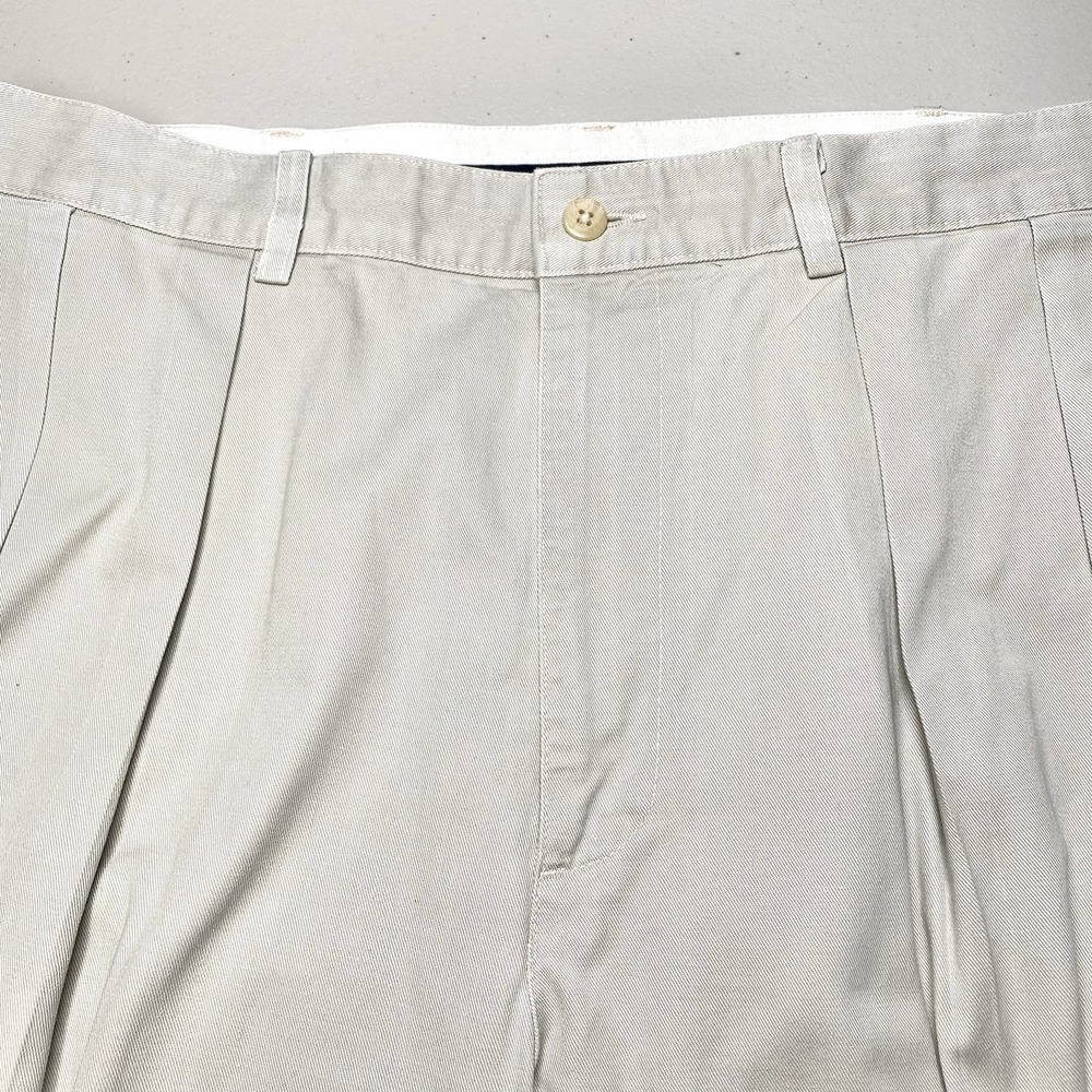Polo Golf Ralph Lauren The Classic Golf Pants (35x31) Pleated Beige Preppy USA